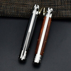 OTF knife Classic red sandalwood handle pocket knife